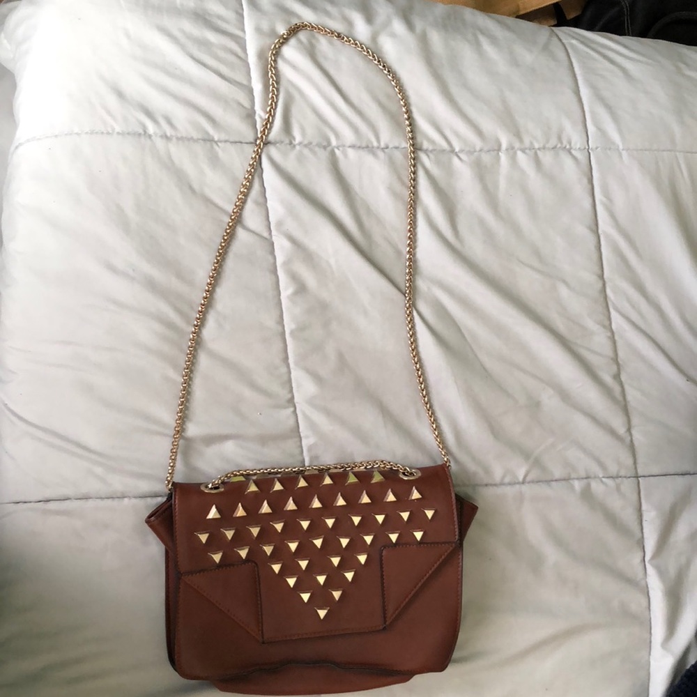 Small brown purse